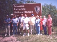 DMWV members at Palo Alto Battlefield, 1999