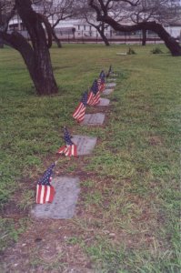 Dayton disaster victim grave markers