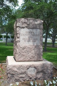 Taylor campsite marker